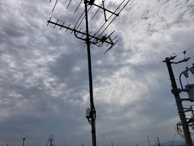 アンテナの様子